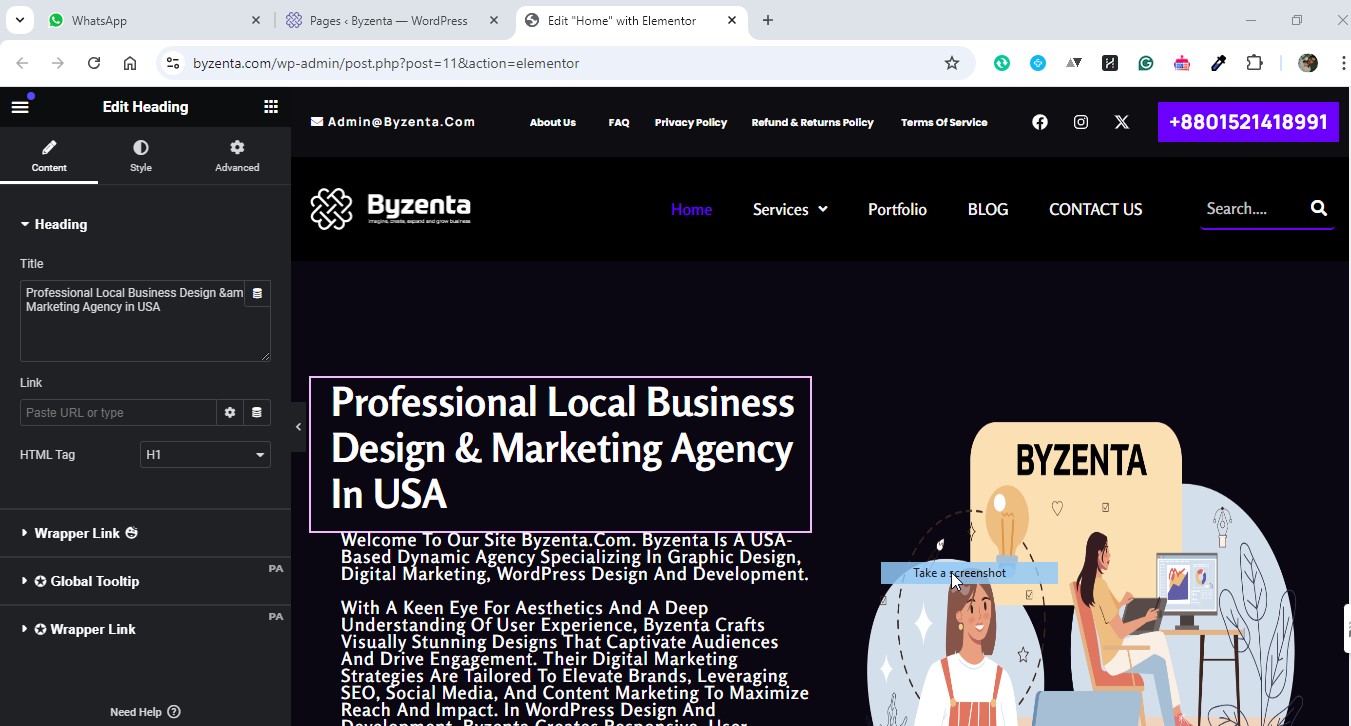 Buy Custom Professional WordPress Website Design & Development